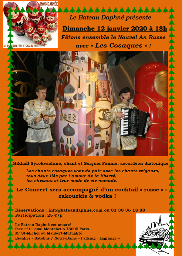 Concert <i>« Les Cosaques »</i>.